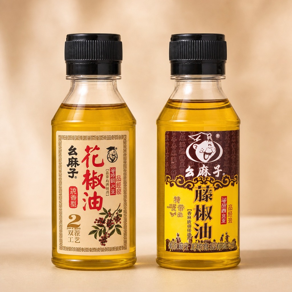 Aceites Comestibles Infusionados: Pimienta de Sichuan y Rattan Picante